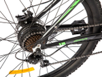 Электровелосипед Eltreco XT 600 Pro (Черно-зеленый)
