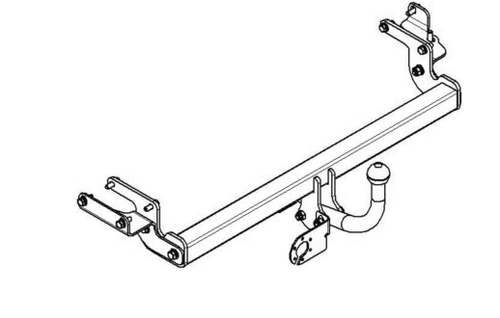 Фаркоп для Mitsubishi Lancer IX седан 2003-2007 Тип шара: A. Нагрузки: 1000/75 кг, MI 22