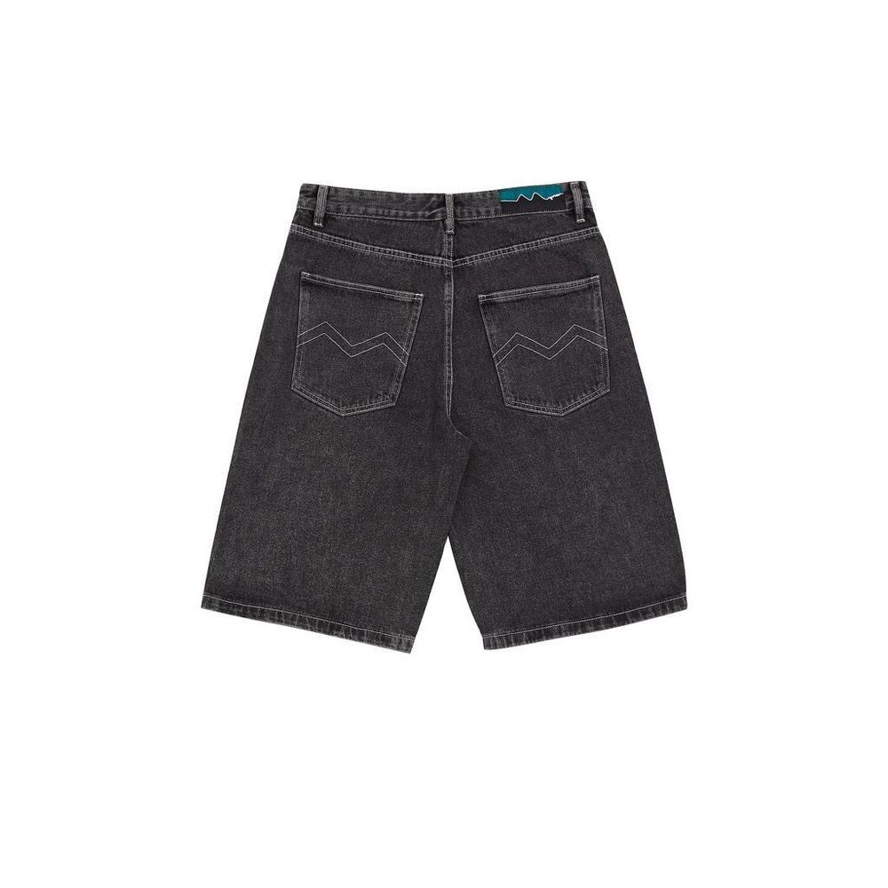 Шорты Magamaev Bigger M black washed черные