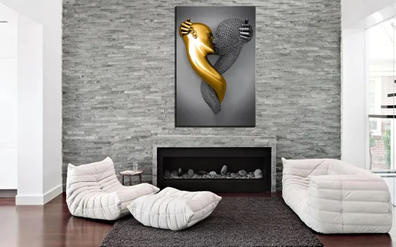 Постер "Металлический поцелуй"