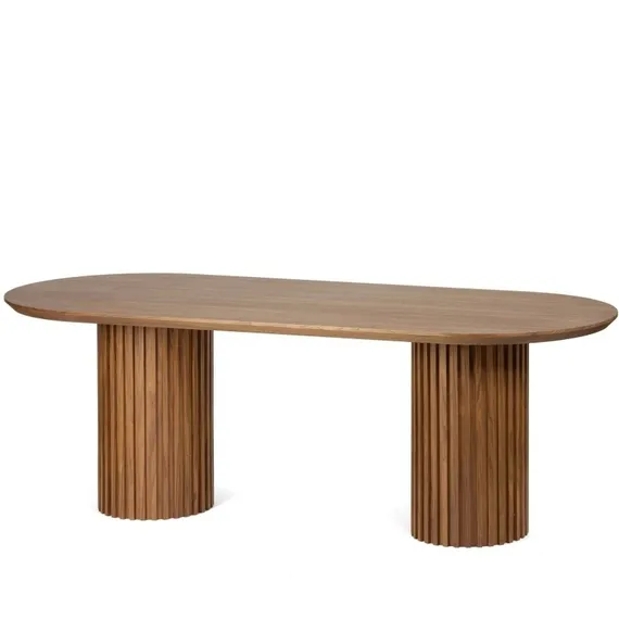 Обеденный стол Moderna 220х90 см, шпон ореха