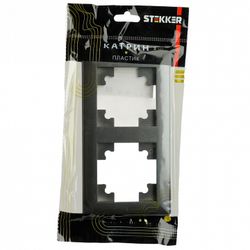 Рамка на 2 поста Stekker Катрин 39808