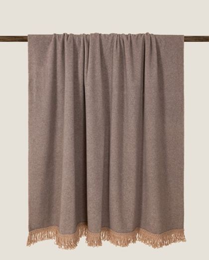 Плед Без коллекции Frati Home 160x200 Коричневый