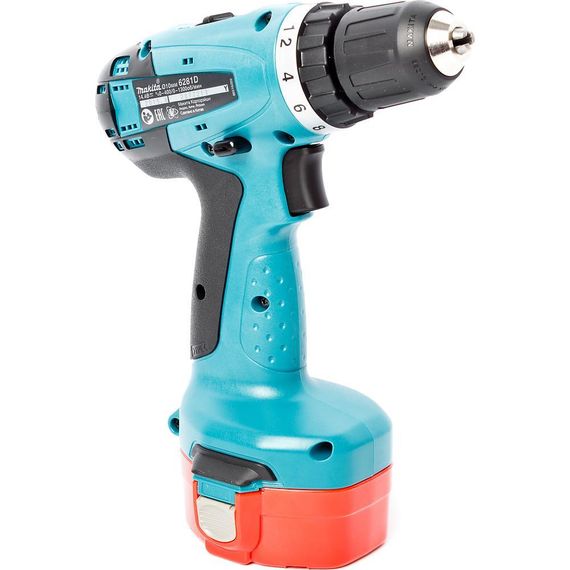 Аккумуляторная дрель-шуруповерт Makita 6281DWPLE