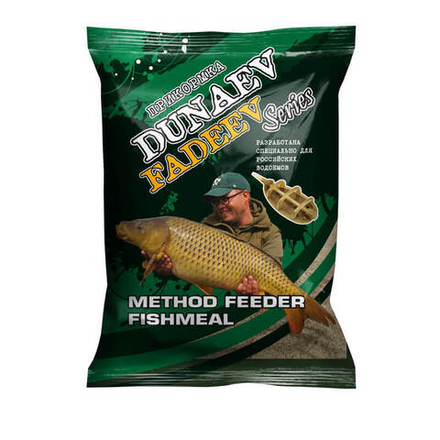 Прикормка "DUNAEV-FADEEV" 1кг Method Feeder Fishmeal (Рыбная Мука)