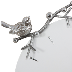 Часы настенные Терра Серебро