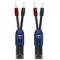 AudioQuest ThunderBird Zero + ThunderBird Bass BiWire Banana 3.0 m