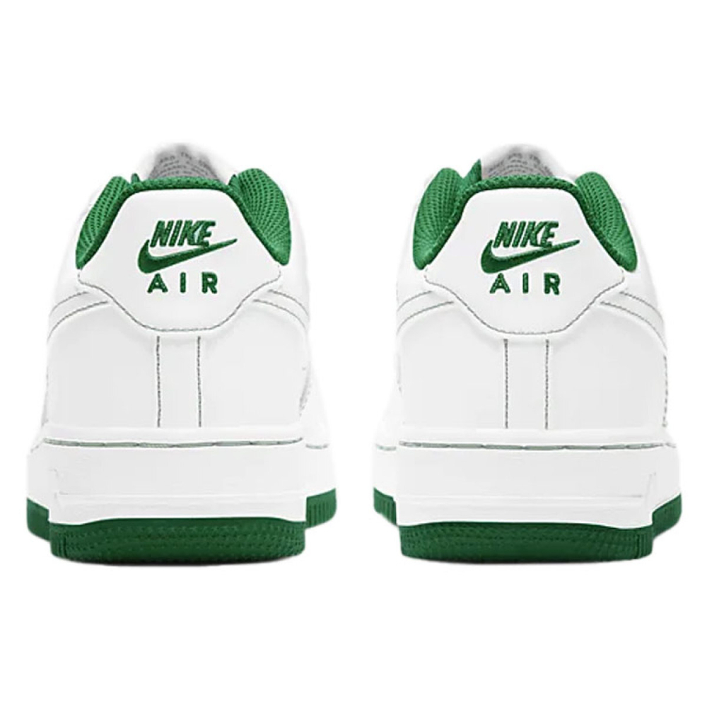 Кроссовки Nike Air Force 1 07 Low GS Contrast Stitch - White Pine Green