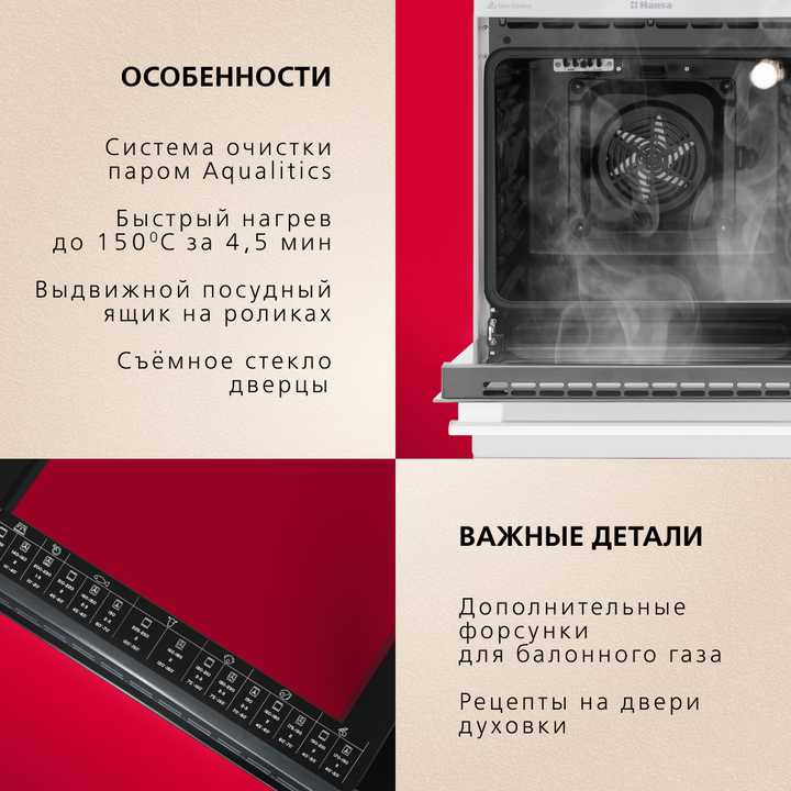 Комбинированная плита Hansa FCMW58023