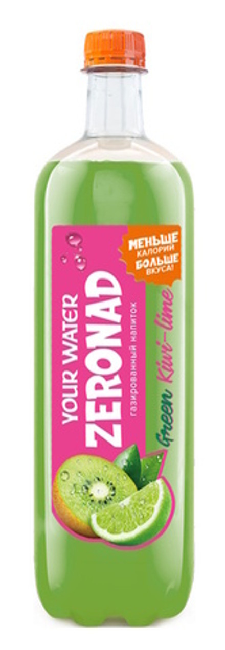 Напиток газированный "Zeronad" Киви-лайм 1л. Дарида