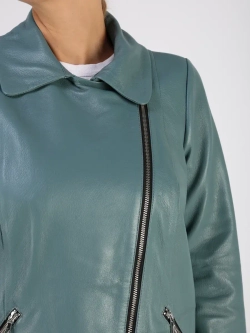 Кожаная куртка демисезонная косуха