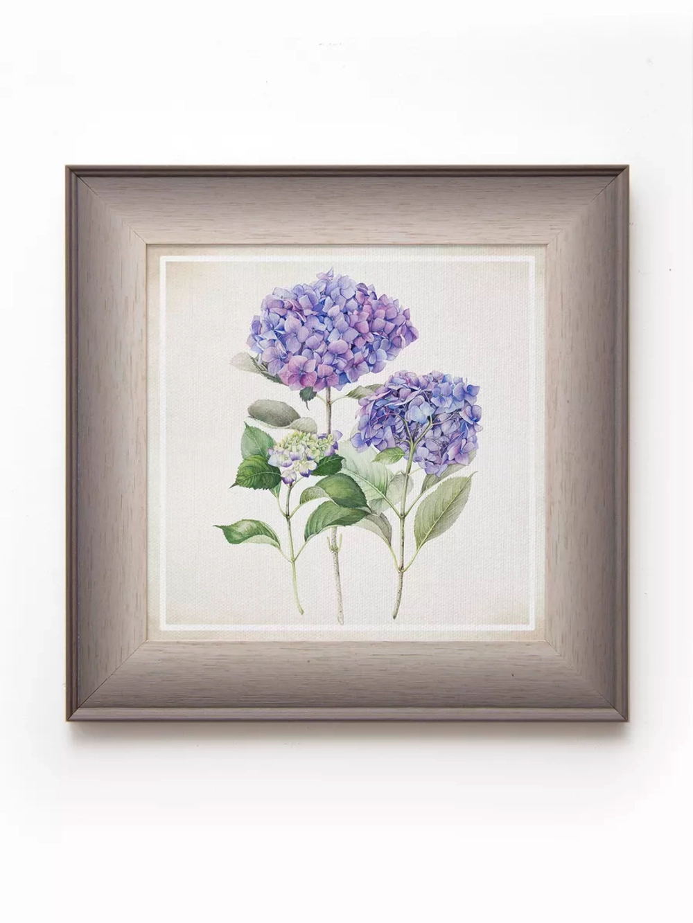 Картина на стену на холсте "Весенний прованс" 27*27 см