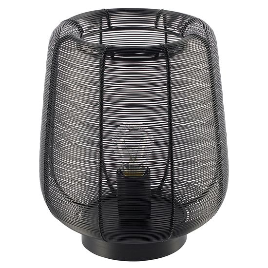 Лампа настольная vinger, D22х26 см, черная