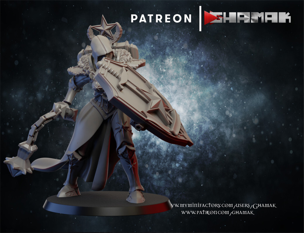 Adepta Sororitas Celestian Sacresants Красная целестианка №1 миниатюра для dnd, днд, pathfinder, фентези, Настольная игра, НРИ, Варгейм, РПГ