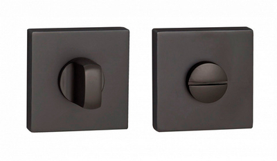 Завертка PUERTO BK AL 03 MBN матовый черный никель КВАДРАТная