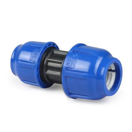 Муфта компрессионная переходная PN16 d 32/25 для ПЭ труб, РТП (11522)