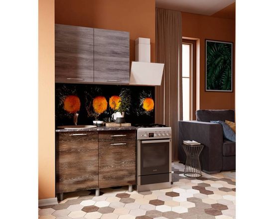 дуб шале серебро глянец / дуб шале мореный глянец