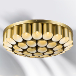 720402 Люстра SIENA 40х40W G9 ЗОЛОТО/БЕЛЫЙ