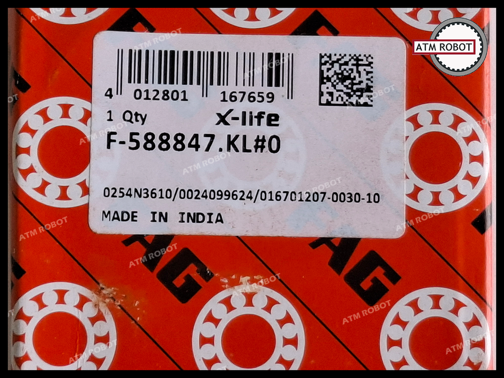 Подшипник ведомого шкива передний VT3