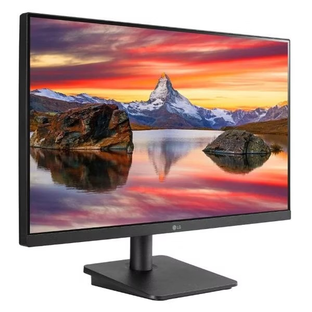 Монитор LG 24MP400-B 23.8", 1920x1080, 75 Гц, IPS, 5 мс, матовое покрытие, черный