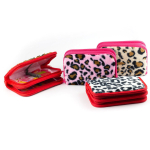 Пенал 2 отделения Alingar, искусственный мех, молния, 115 х 190 мм, "Леопард", леопардовые пятна