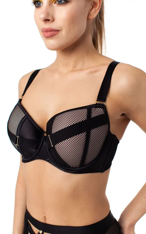 Бюстгальтер на поролоне Mesh 54101