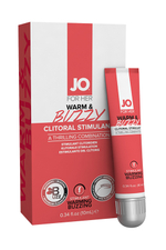 Клиторальный гель с контрастом температур и вибрацией JO Warm and Buzzy 10 мл
