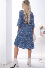 Платье "Лисбет" П8554 (синее) LT Collection