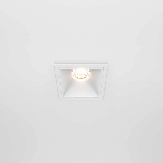 Встраиваемый светильник Maytoni Alfa LED DL043-01-10W3K-SQ-W