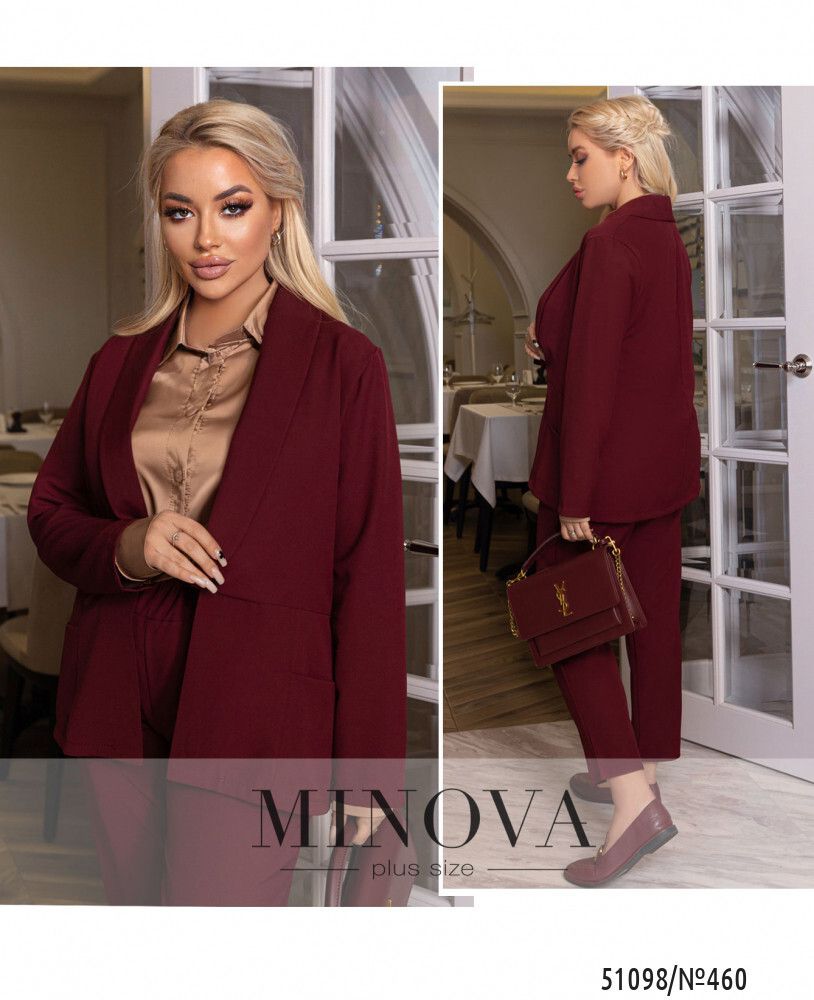 Костюм 460-марсала Minova Костюм 460-марсала Minova