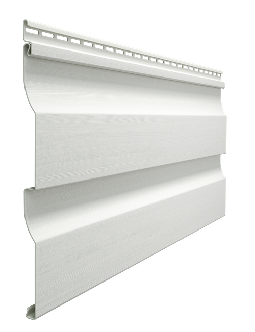 Сайдинг Docke PREMIUM Корабельный брус D4.5D Пломбир