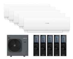 Мульти сплит-система Casarte 5 x CAS25CX1/R3-W / 5U105CM1/R3