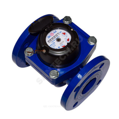 Счётчик х/в турбинный Ду 50 Ру16 40С L=200мм фл Экомера-Ф ЭКОМЕРА Э-Ф50-Х