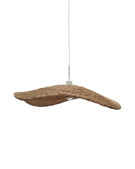 Подвесной плафон Bisbal с натуральной отделкой, 80 см