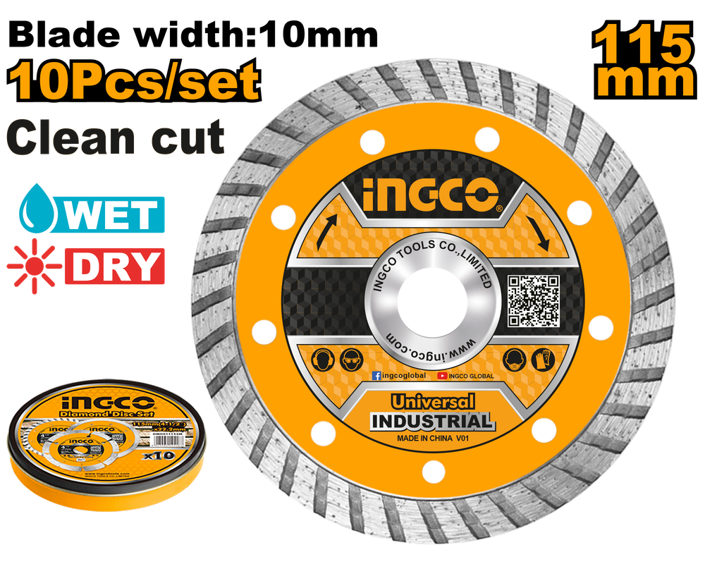 Диск алмазный TURBO 115 мм DMD031152M