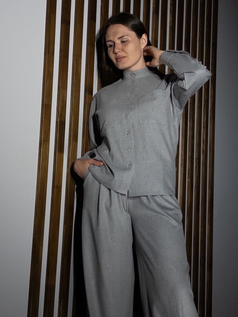 КОСТЮМ SUIT GRAY. DAILY