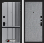 Входная дверь Лабиринт SKYLAB - 21 Бетон светлый