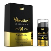 Жидкий интимный гель с эффектом вибрации INTT Vibration! Vodka Energy 15мл