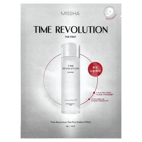 Missha, Time Revolution, The First Essence, маска для лица, 1 шт., 30 г (1,05 унции)
