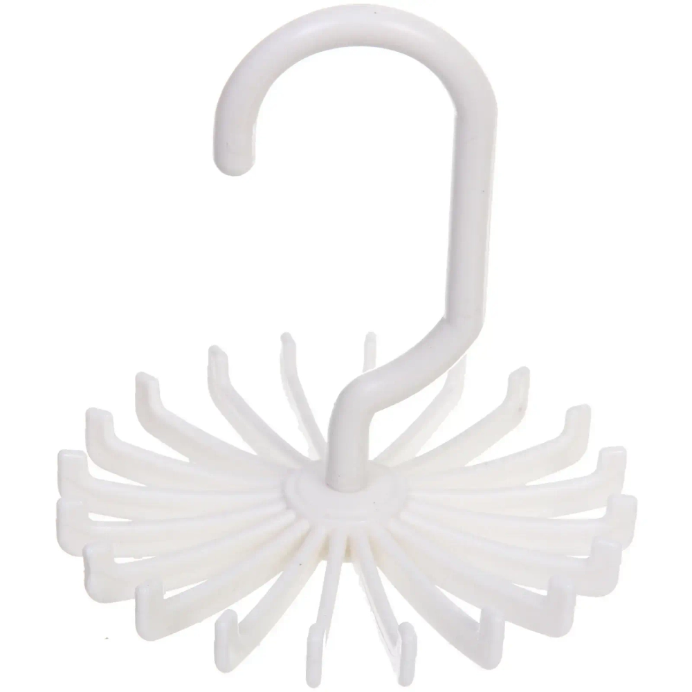 Крючок - вешалка многофункциональный споворотом на 360 градусов «ИДЕЯДОМА», цвет белый, размер 12*11см (пакет)