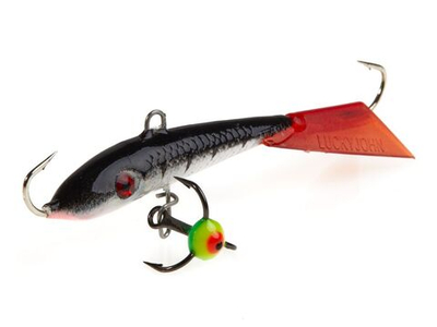 Балансир Lucky John FIN 4 + тр. 60мм/12HRT блистер