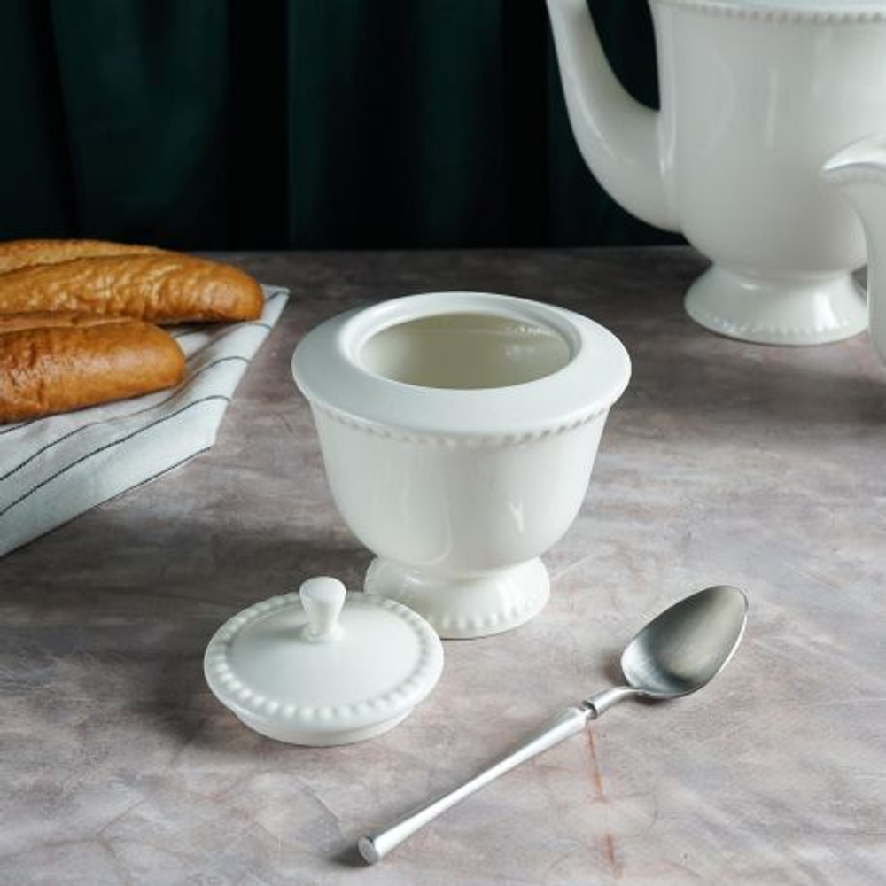 Сахарница 270 мл,фарфор "NOBLE" серия "LUXE"