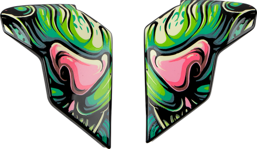 Пластины для Airflite Helmet / Сине-зеленый