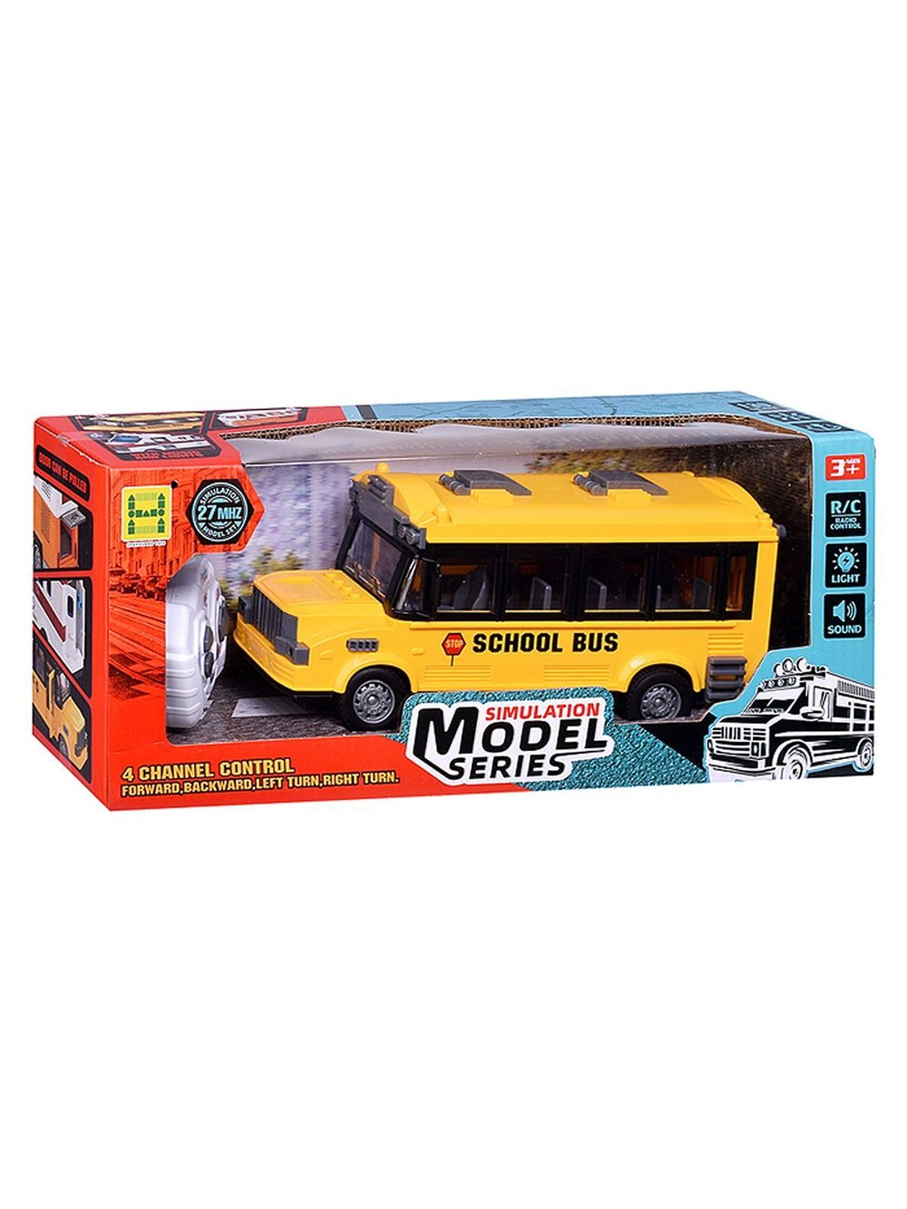 Игрушка Машина Школьный автобус, радиоуправляемая ( SH091-454B)