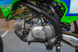Питбайк Apollo RXF FREERIDE 150X-LE 17х14 Зелёный