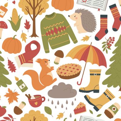 Осенние элементы