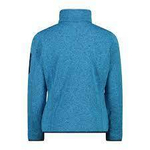 Толстовка флисовая CMP Women's Fleece Knit Tech 3H14746 Jacket, артикул 3H14746, цвет Azzurro/Lake (03LH)