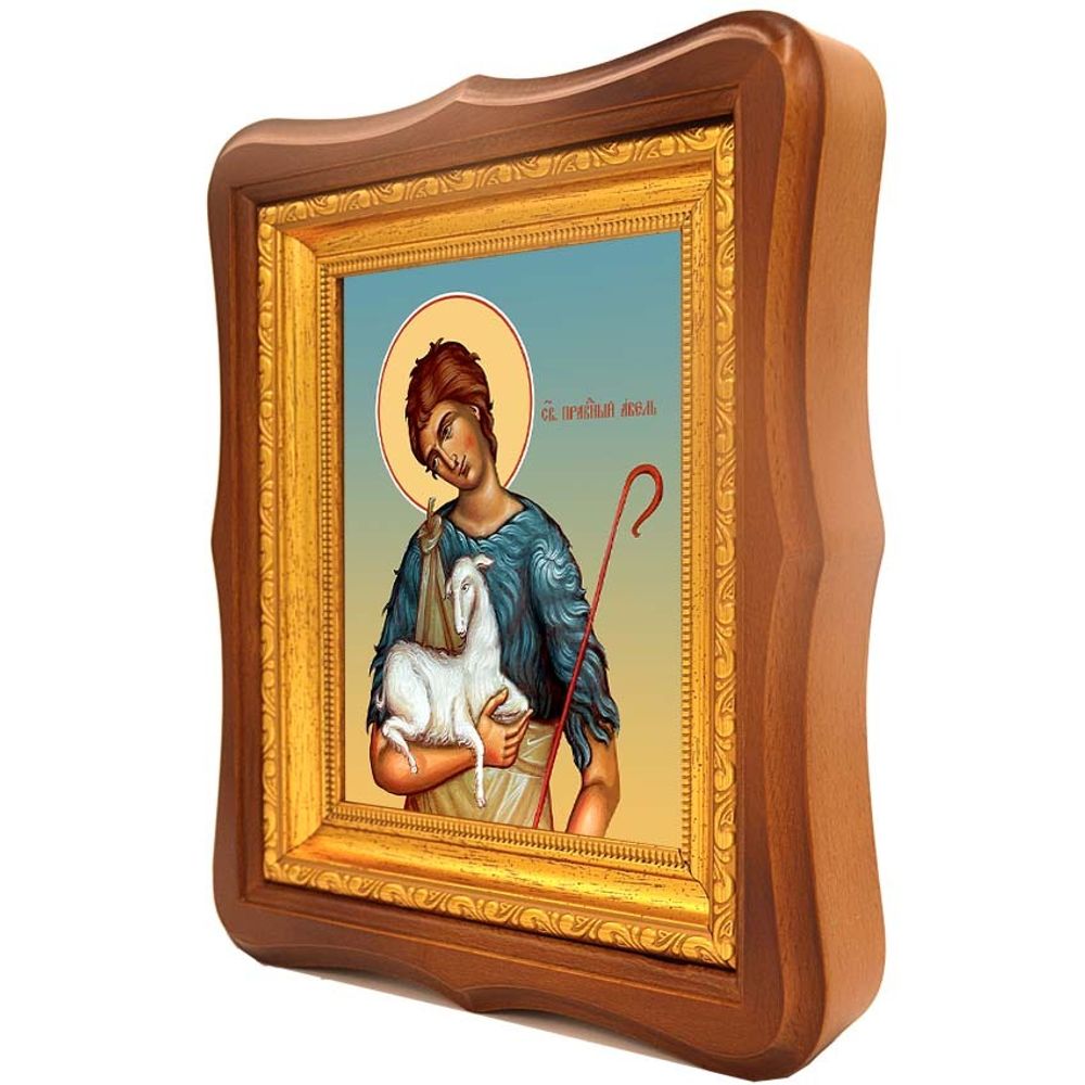 Авель праведный, сын Адама. Икона на холсте.