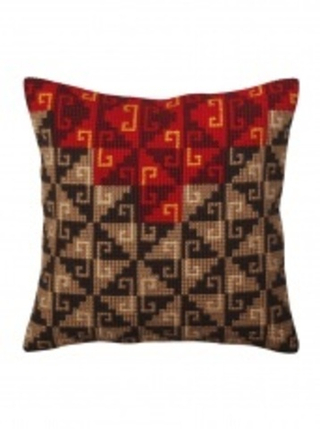 "Перуанский орнамент"-5369  подушка
