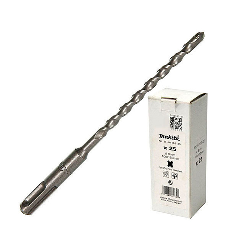 Набор буров SDS-plus 8х160 Makita D-01183-25